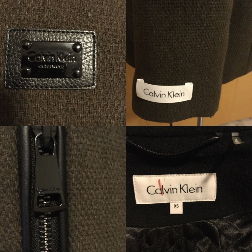 Hooded Wool Blend Jacket with Faux Fur Trim - Picture 7 of 9